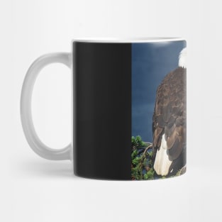 Proud Bald Eagle with White Tail Mug